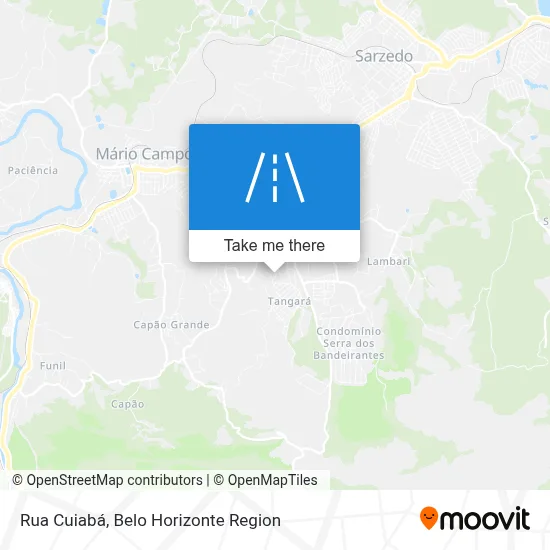 Rua Cuiabá map