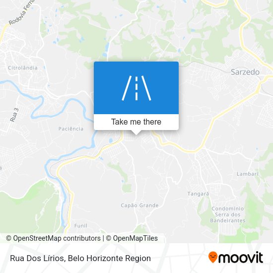 Rua Dos Lírios map