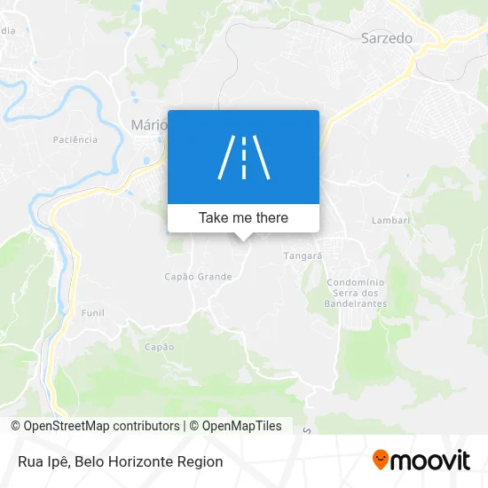 Rua Ipê map