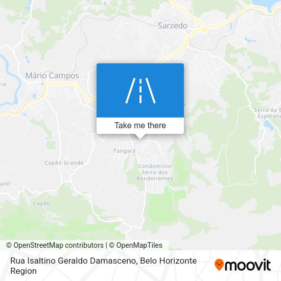 Rua Isaltino Geraldo Damasceno map