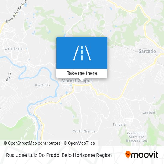 Rua José Luiz Do Prado map