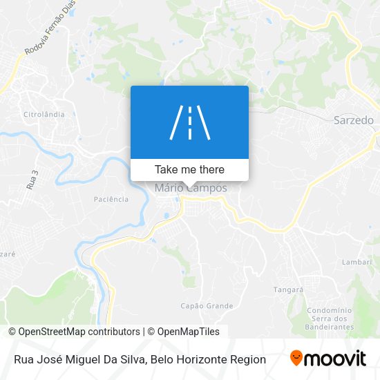 Rua José Miguel Da Silva map