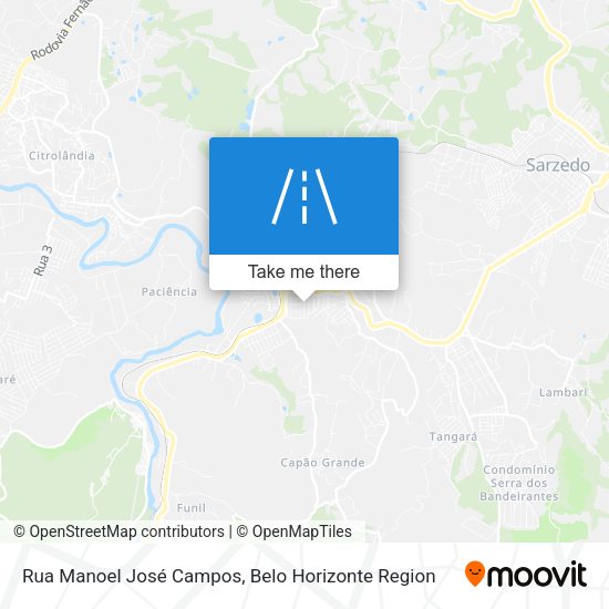 Rua Manoel José Campos map