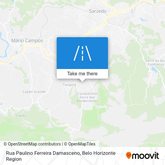 Rua Paulino Ferreira Damasceno map