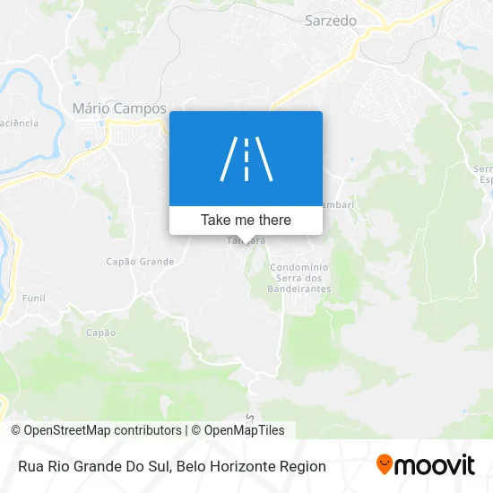 Rua Rio Grande Do Sul map