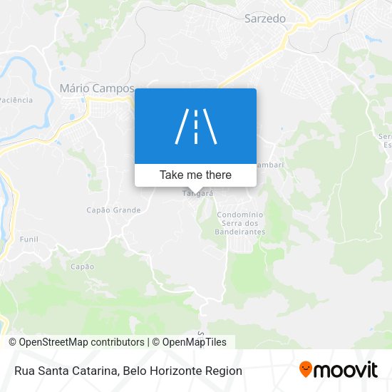 Rua Santa Catarina map