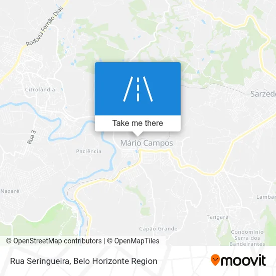 Rua Seringueira map