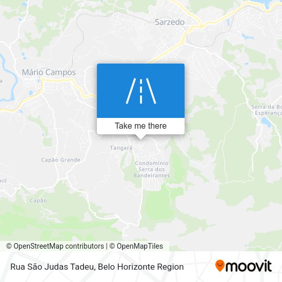 Rua São Judas Tadeu map