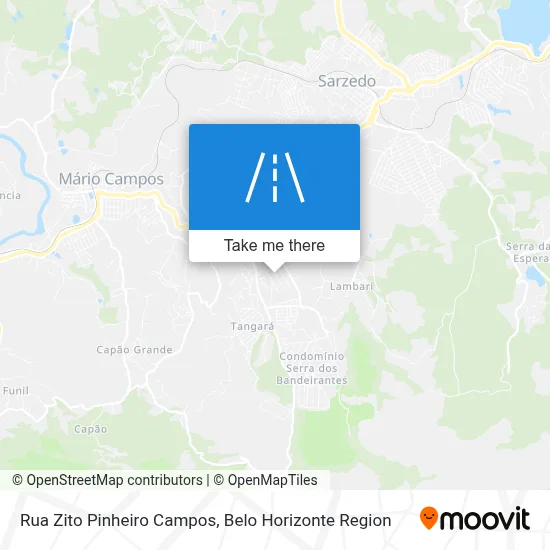 Rua Zito Pinheiro Campos map