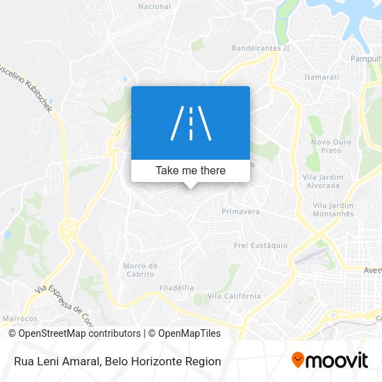 Rua Leni Amaral map