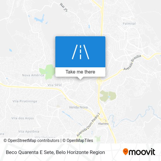 Beco Quarenta E Sete map
