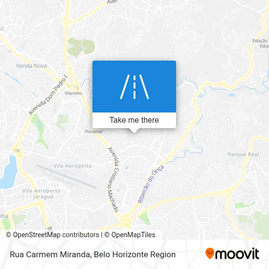 Rua Carmem Miranda map