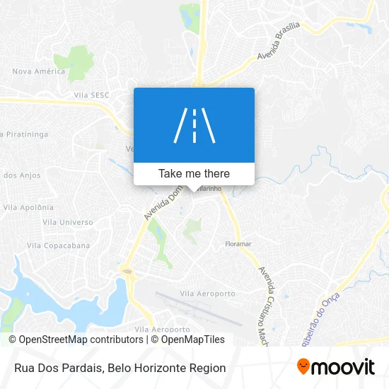 Rua Dos Pardais map