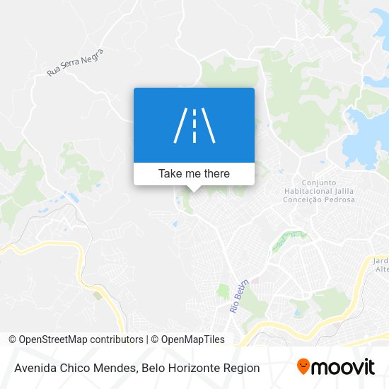 Avenida Chico Mendes map