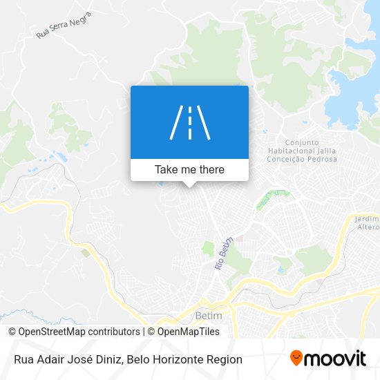 Rua Adair José Diniz map