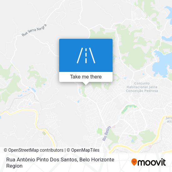 Rua Antônio Pinto Dos Santos map