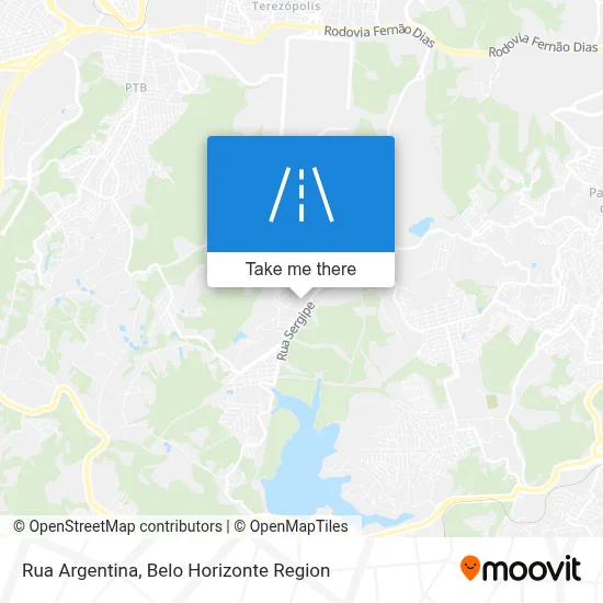 Rua Argentina map