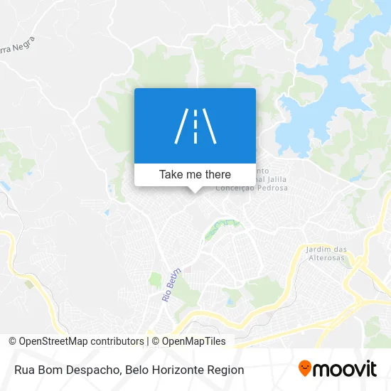 Rua Bom Despacho map