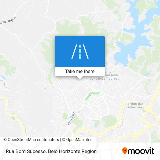Rua Bom Sucesso map