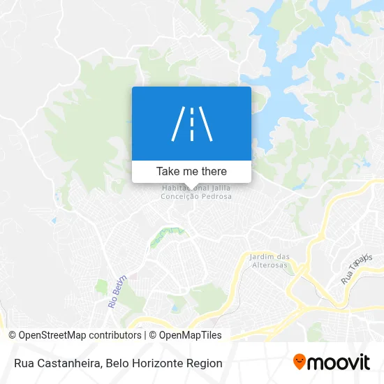 Rua Castanheira map