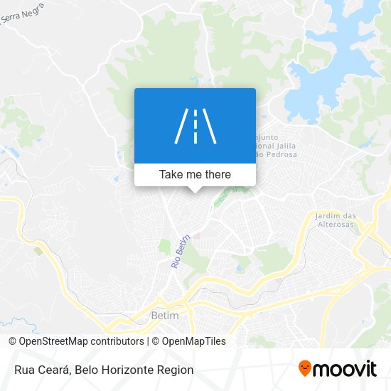 Rua Ceará map