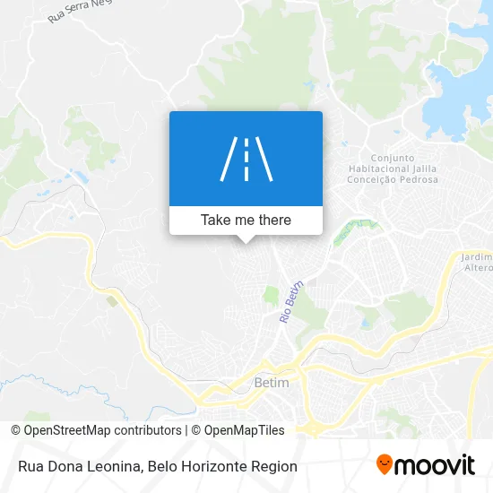 Rua Dona Leonina map