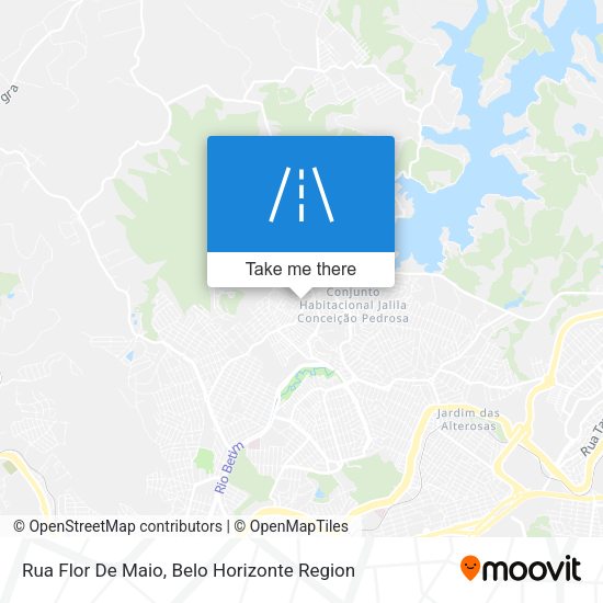 Rua Flor De Maio map