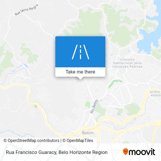 Rua Francisco Guaracy map