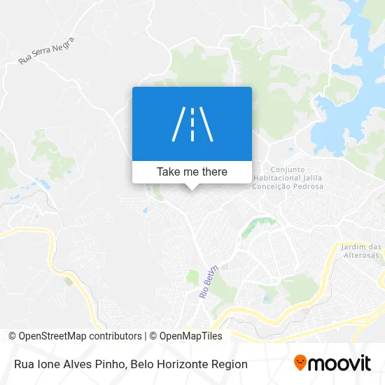 Rua Ione Alves Pinho map