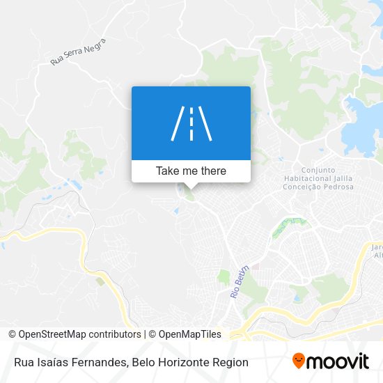 Rua Isaías Fernandes map