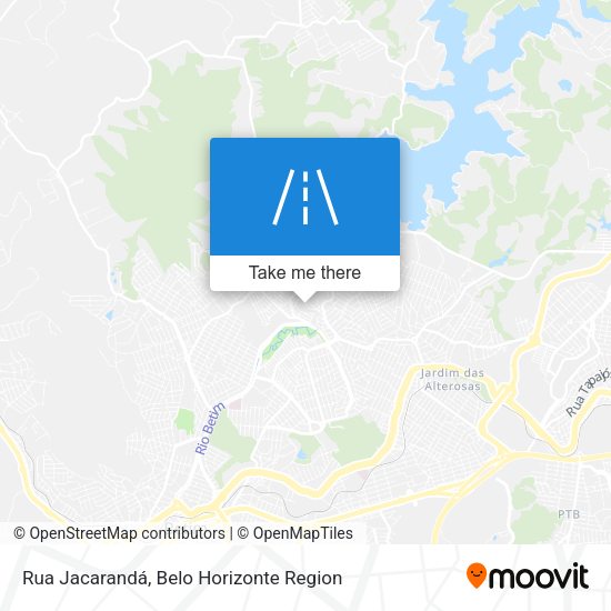 Rua Jacarandá map