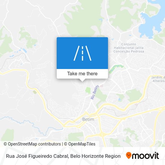 Rua José Figueiredo Cabral map