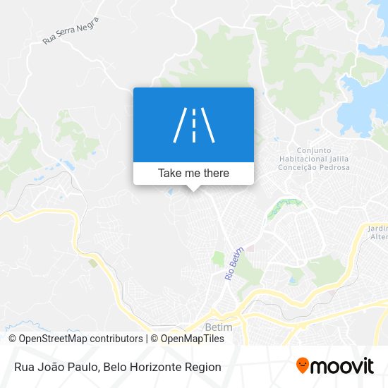 Rua João Paulo map