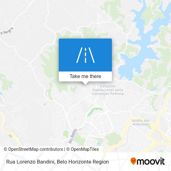 Rua Lorenzo Bandini map