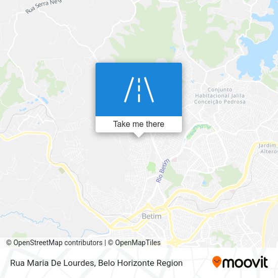 Rua Maria De Lourdes map