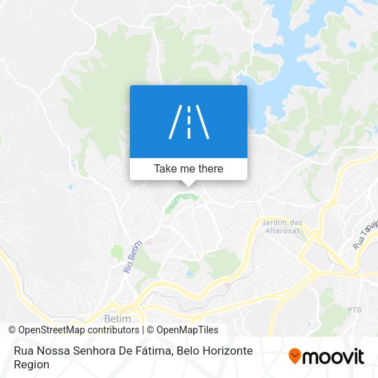 Rua Nossa Senhora De Fátima map