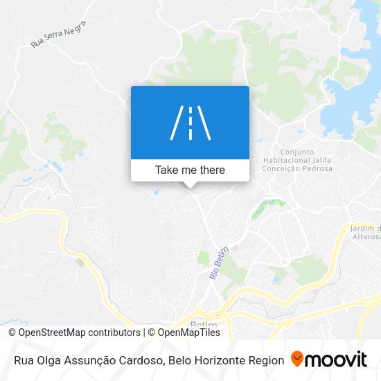 Rua Olga Assunção Cardoso map