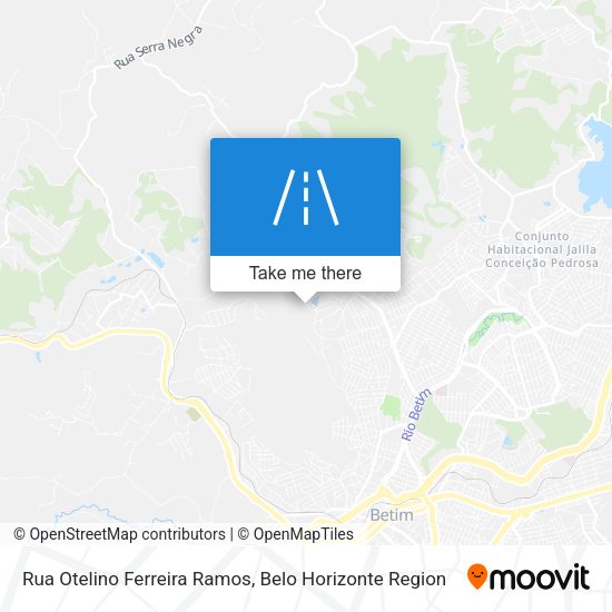 Rua Otelino Ferreira Ramos map