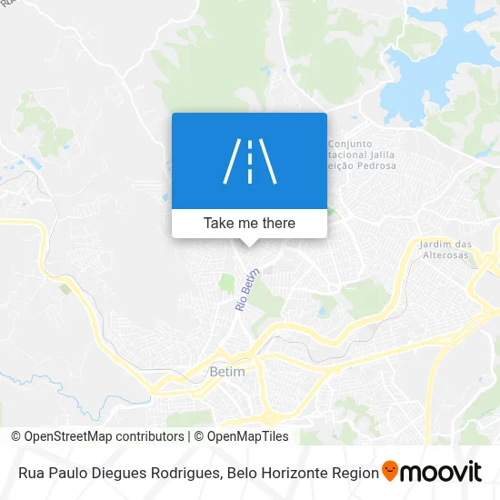Rua Paulo Diegues Rodrigues map