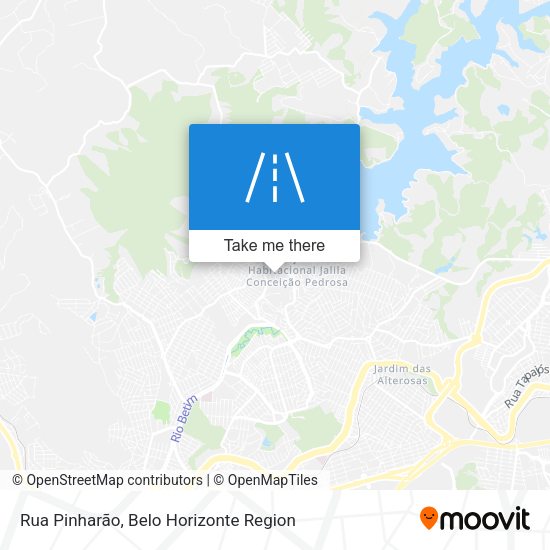 Rua Pinharão map