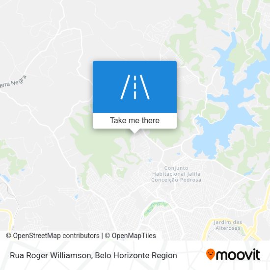 Rua Roger Williamson map