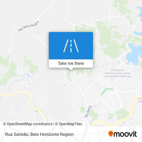 Rua Sansão map
