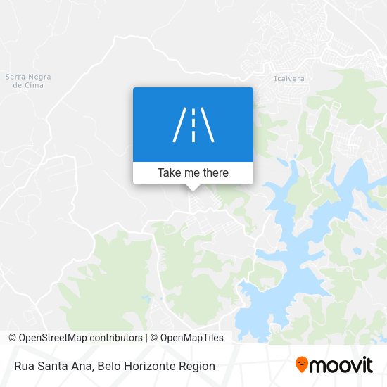 Rua Santa Ana map