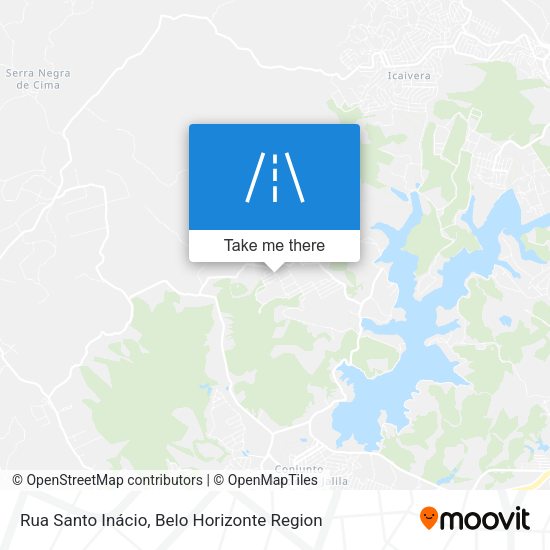 Rua Santo Inácio map