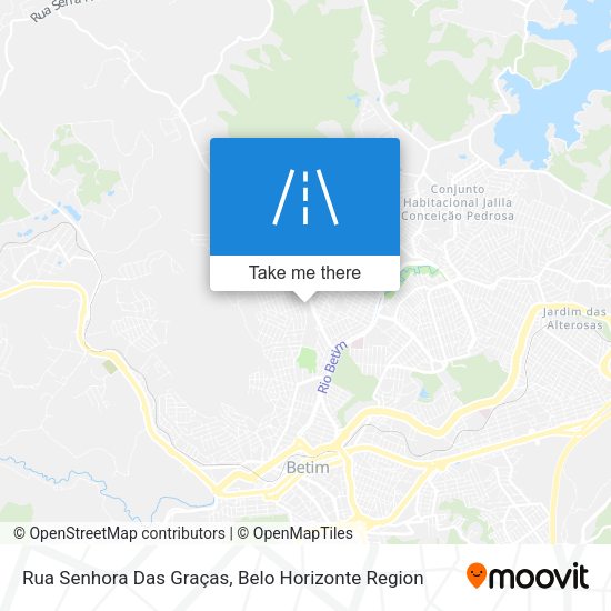 Rua Senhora Das Graças map