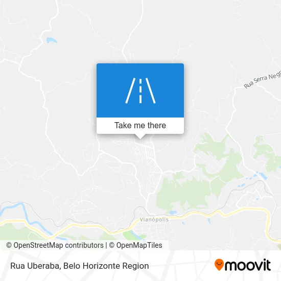 Rua Uberaba map