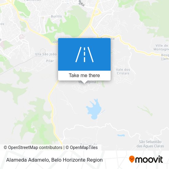 Alameda Adamelo map