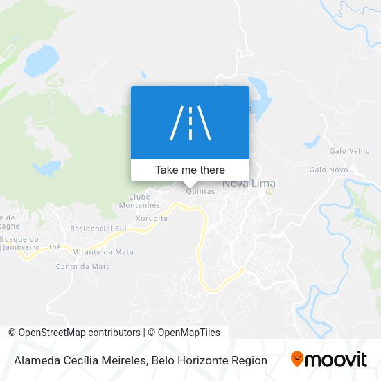 Alameda Cecília Meireles map