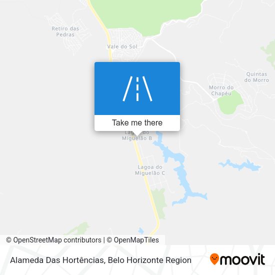 Alameda Das Hortências map