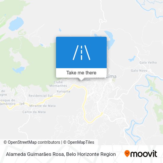 Alameda Guimarães Rosa map